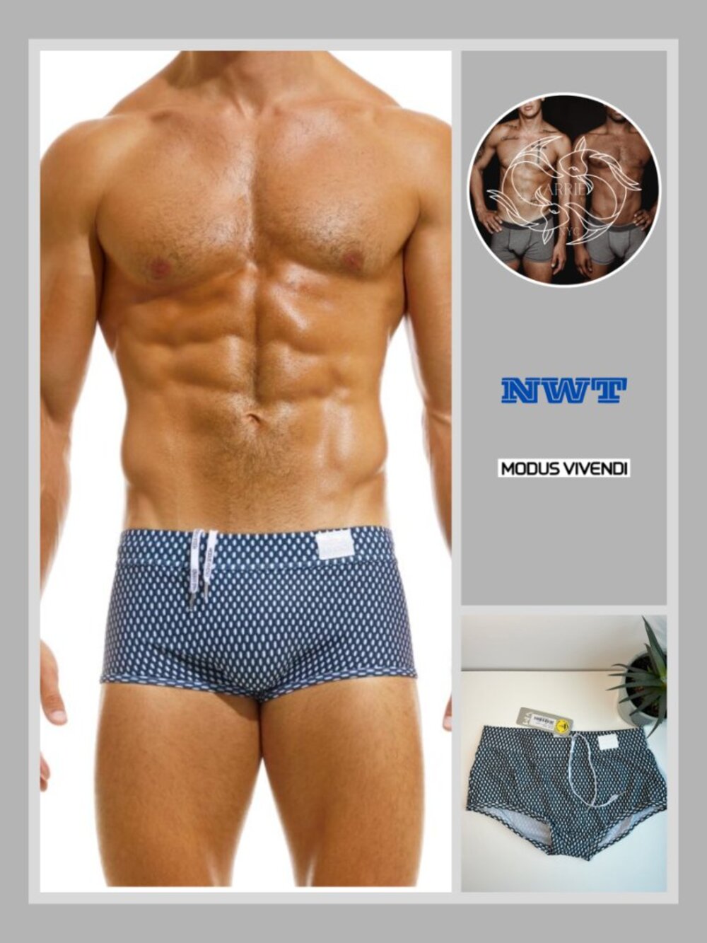 Modus Vivendi - Cyclops Swim Trunk - Black (L)